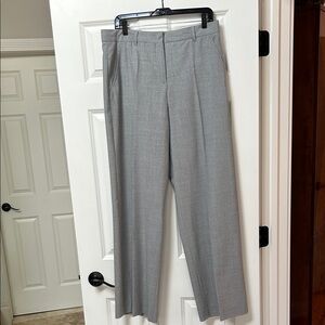 Weekend Max Mara Light Gray Tailored Trousers